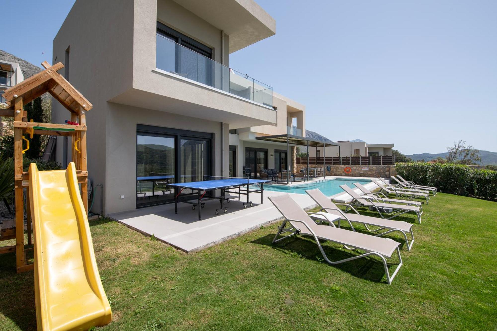 Porti Villas Aphrodite Asomatoi Екстериор снимка