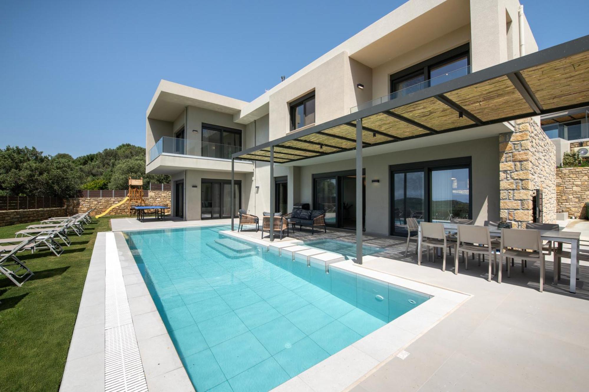 Porti Villas Aphrodite Asomatoi Екстериор снимка