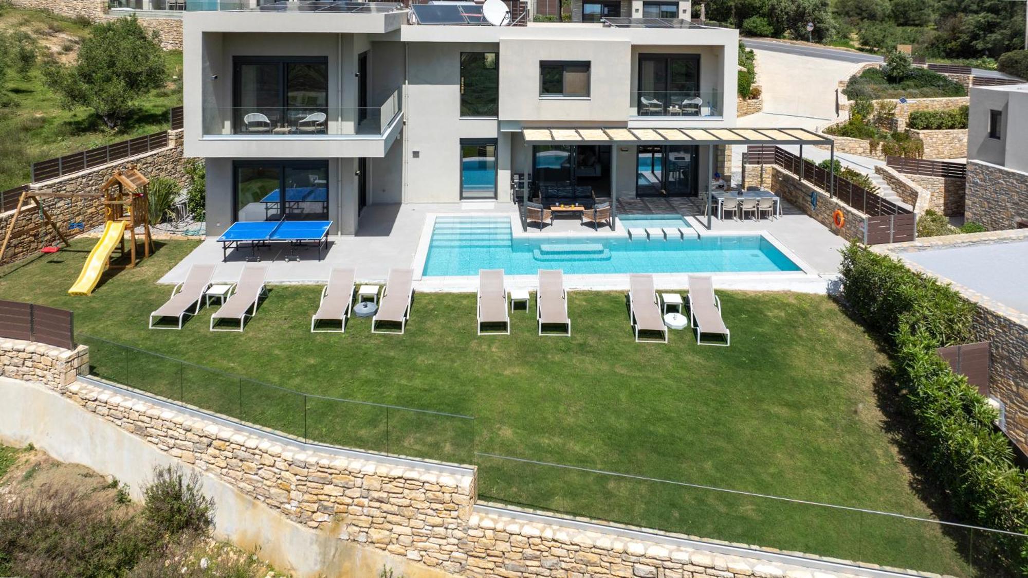 Porti Villas Aphrodite Asomatoi Екстериор снимка