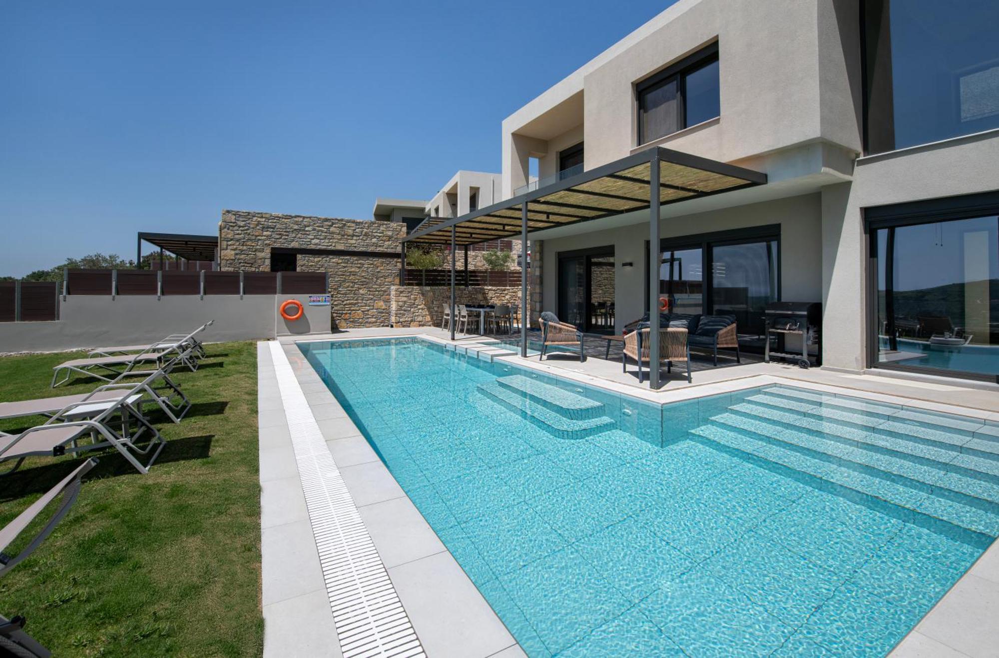 Porti Villas Aphrodite Asomatoi Екстериор снимка