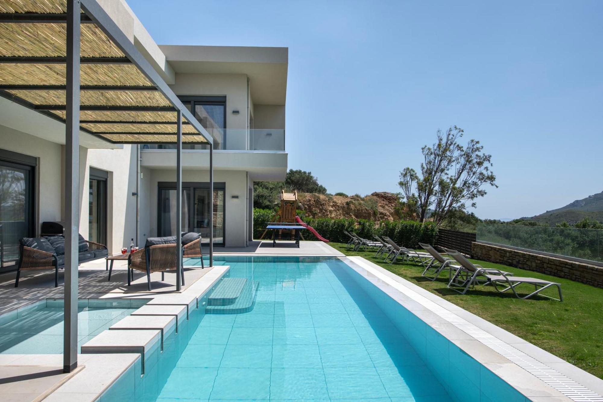 Porti Villas Aphrodite Asomatoi Екстериор снимка