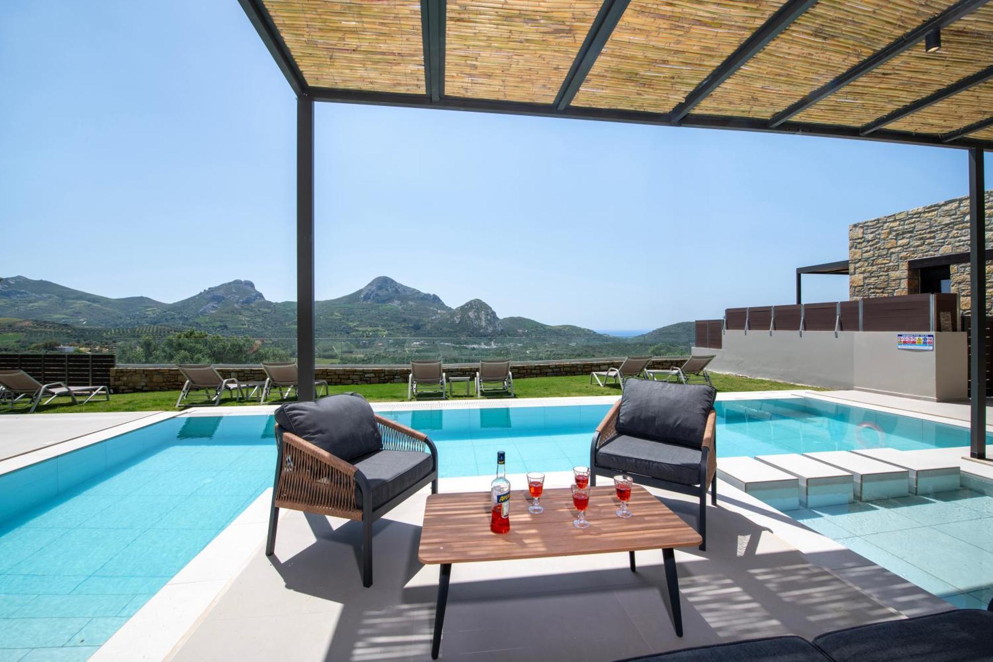 Porti Villas Aphrodite Asomatoi Екстериор снимка