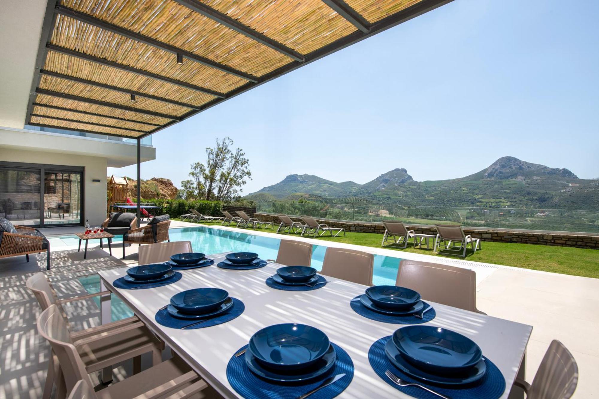 Porti Villas Aphrodite Asomatoi Екстериор снимка